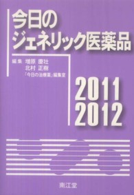 今日のジェネリック医薬品