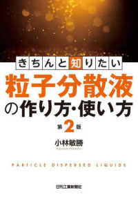 きちんと知りたい粒子分散液の作り方・使い方