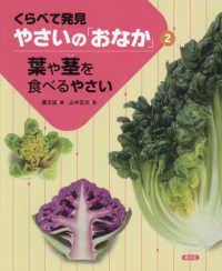 葉や茎を食べるやさい くらべて発見やさいの「おなか」 / 農文協編 ; 山中正大絵