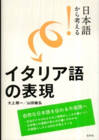 イタリア語の表現 日本語から考える!
