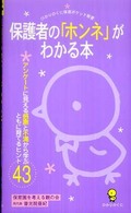 保護者の「ホンネ」がわかる本 アンケートに見える感謝と不満から学ぶともに育てるヒント43 ひかりのくに保育ポケット新書 ; 10