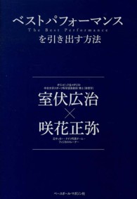 ベストパフォーマンスを引き出す方法