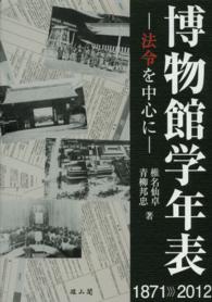 博物館学年表 法令を中心に  1871→2012