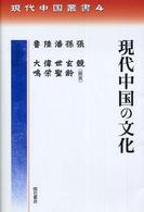 現代中国の文化 現代中国叢書