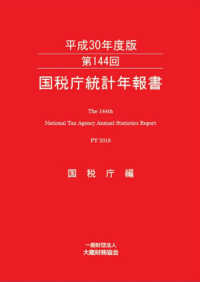 国税庁統計年報書