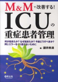 M&Mで改善する!ICUの重症患者管理 何が起きたか?なぜ起きたか?今後どうすべきか?同じエラーをくり返さないために