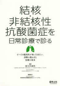 結核・非結核性抗酸菌症を日常診療で診る すべての臨床医が知っておきたい、診断の進め方と治療の基本
