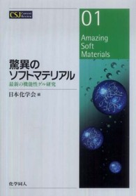 驚異のｿﾌﾄﾏﾃﾘｱﾙ 最新の機能性ｹﾞﾙ研究 CSJ Current Review ; 01