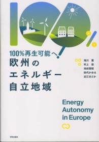 欧州のエネルギー自立地域 100%再生可能へ!
