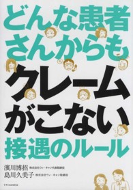 どんな患者さんからもｸﾚｰﾑがこない接遇のﾙｰﾙ