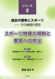 スポーツ物資の規制と軍部への供出 過去の戦争とスポーツ : その痛恨の歴史 ; シリーズ2