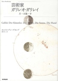 芸術家ガリレオ・ガリレイ 月・太陽・手