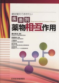 絶対覚えておきたい疾患別薬物相互作用
