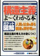 構造主義がよ～くわかる本 ポケット図解  人間と社会を縛る構造を解き明かす Shuwasystem beginner's guide book