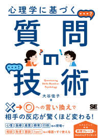 心理学に基づく質問の技術 Questioning Skills Based on Psychology