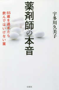 薬剤師の本音 65歳を過ぎたら飲んではいけない薬