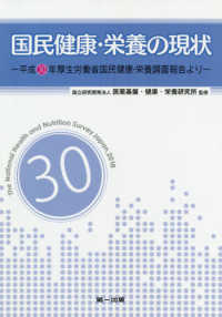 国民健康・栄養の現状 平成30年 厚生労働省国民健康・栄養調査報告より