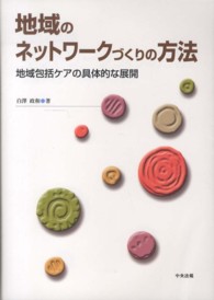 地域のﾈｯﾄﾜｰｸづくりの方法 地域包括ｹｱの具体的な展開