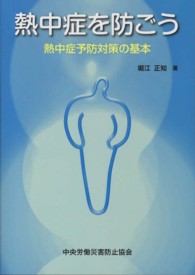 熱中症を防ごう 熱中症予防対策の基本