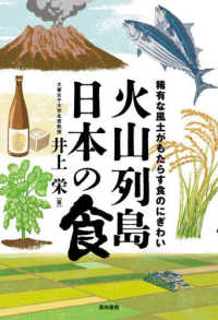 火山列島日本の食 稀有な風土がもたらす食のにぎわい