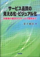 サービス品質の見える化・ビジュアル化 お客様の要求からサービス提供まで