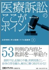 医療訴訟のここがポイント