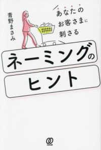 あなたのお客さまに刺さるネーミングのヒント