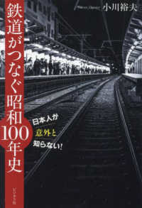 鉄道がつなぐ昭和100年史 日本人が意外と知らない!