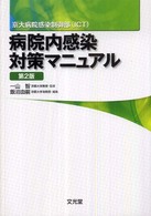 病院内感染対策ﾏﾆｭｱﾙ 京大病院感染制御部(ICT)