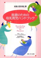 医師のための母乳育児ﾊﾝﾄﾞﾌﾞｯｸ