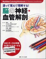 塗って覚えて理解する!脳の神経・血管解剖 My atlas coloring workbook of neuro anatomy