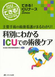 科別にわかるICUでの術後ｹｱ 主要手術の術後看護がまるわかり! できる!ICUﾅｰｽseries