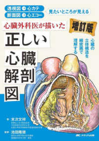 心臓外科医が描いた正しい心臓解剖図 透視図→心ｶﾃ 断面図→心ｴｺｰ 見たいところが見える 心臓の立体構造を細密画で理解する