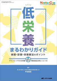低栄養まるわかりガイド 病態・診断・栄養療法のポイント Nutrition care = ニュートリションケア
