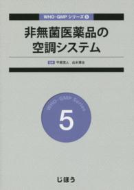 非無菌医薬品の空調システム WHO-GMPシリーズ ; 5