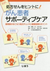 がん患者サポーティブケア 処方せんをヒントに!  薬剤師がおこなう処方チェックと服薬指導のポイント