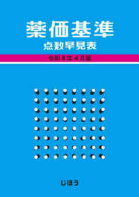 薬価基準点数早見表