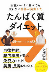 お腹いっぱい食べても太らない医師が発案したたんぱく質ダイエット
