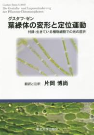 葉緑体の変形と定位運動