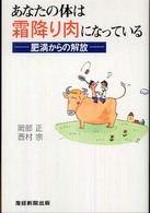あなたの体は霜降り肉になっている 肥満からの解放
