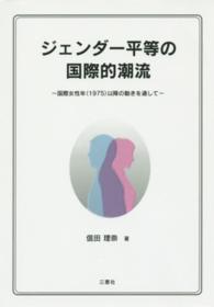 ジェンダー平等の国際的潮流