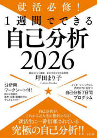 就活必修!1週間でできる自己分析