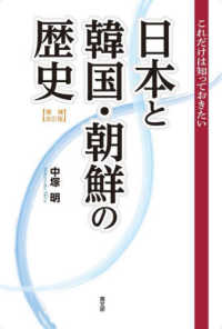 日本と韓国･朝鮮の歴史 これだけは知っておきたい