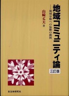 地域ｺﾐｭﾆﾃｨ論 地域分権への協働の構図