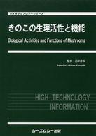 きのこの生理活性と機能