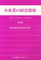 小企業の経営指標 1998年版 卸売業,小売業,飲食店,サービス業,運輸業