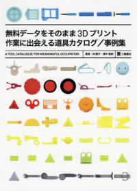 無料データをそのまま3Dプリント 作業に出会える道具カタログ/事例集