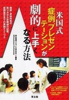 米国式症例プレゼンテーションが劇的に上手くなる方法