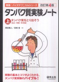 タンパク質をとり出そう