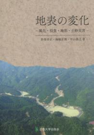 地表の変化 風化・侵食・地形・土砂災害